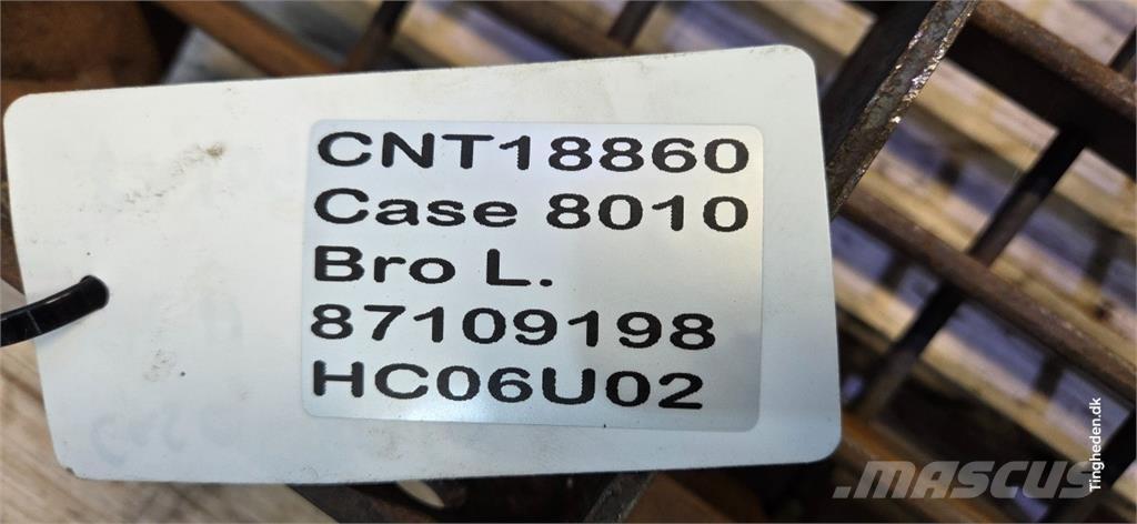 CASE 8010 Lisävarusteet ja komponentit