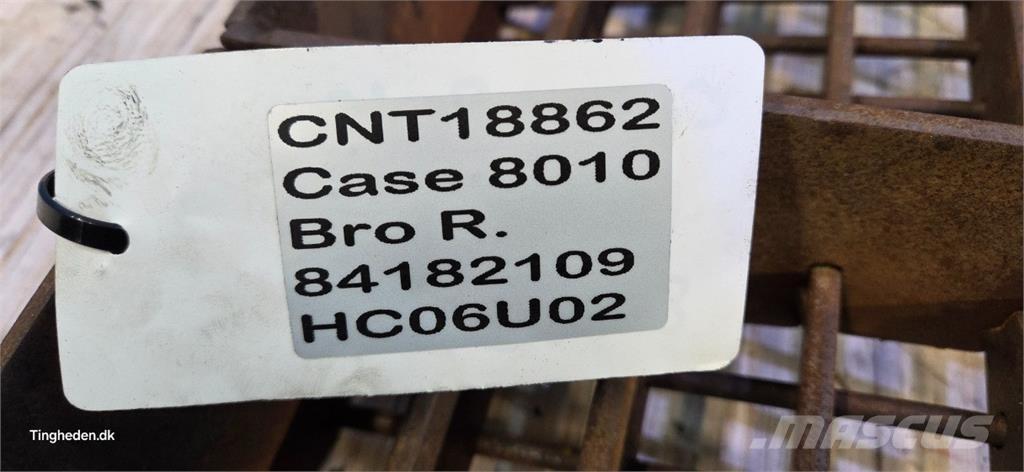 CASE 8010 Lisävarusteet ja komponentit