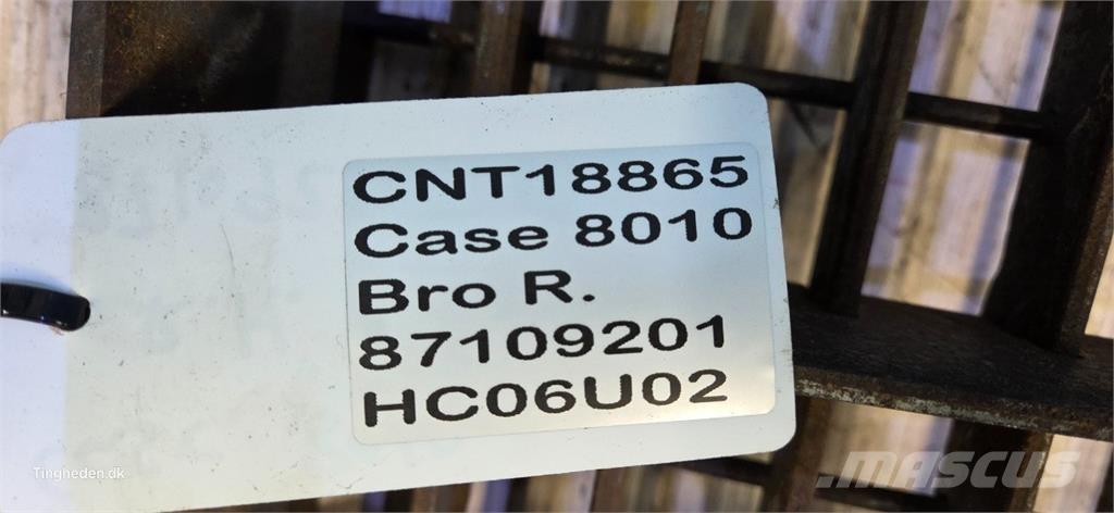 CASE 8010 Lisävarusteet ja komponentit