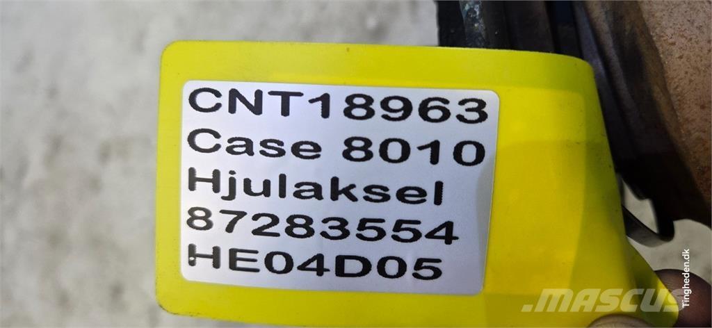 CASE 8010 Lisävarusteet ja komponentit