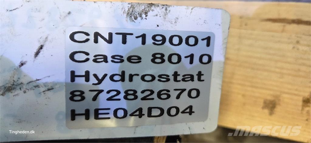 CASE 8010 Hydrauliikka