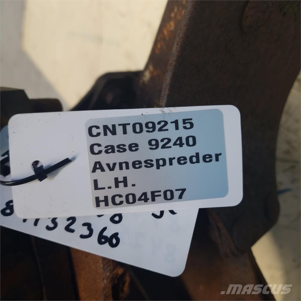 CASE 9240 Lisävarusteet ja komponentit