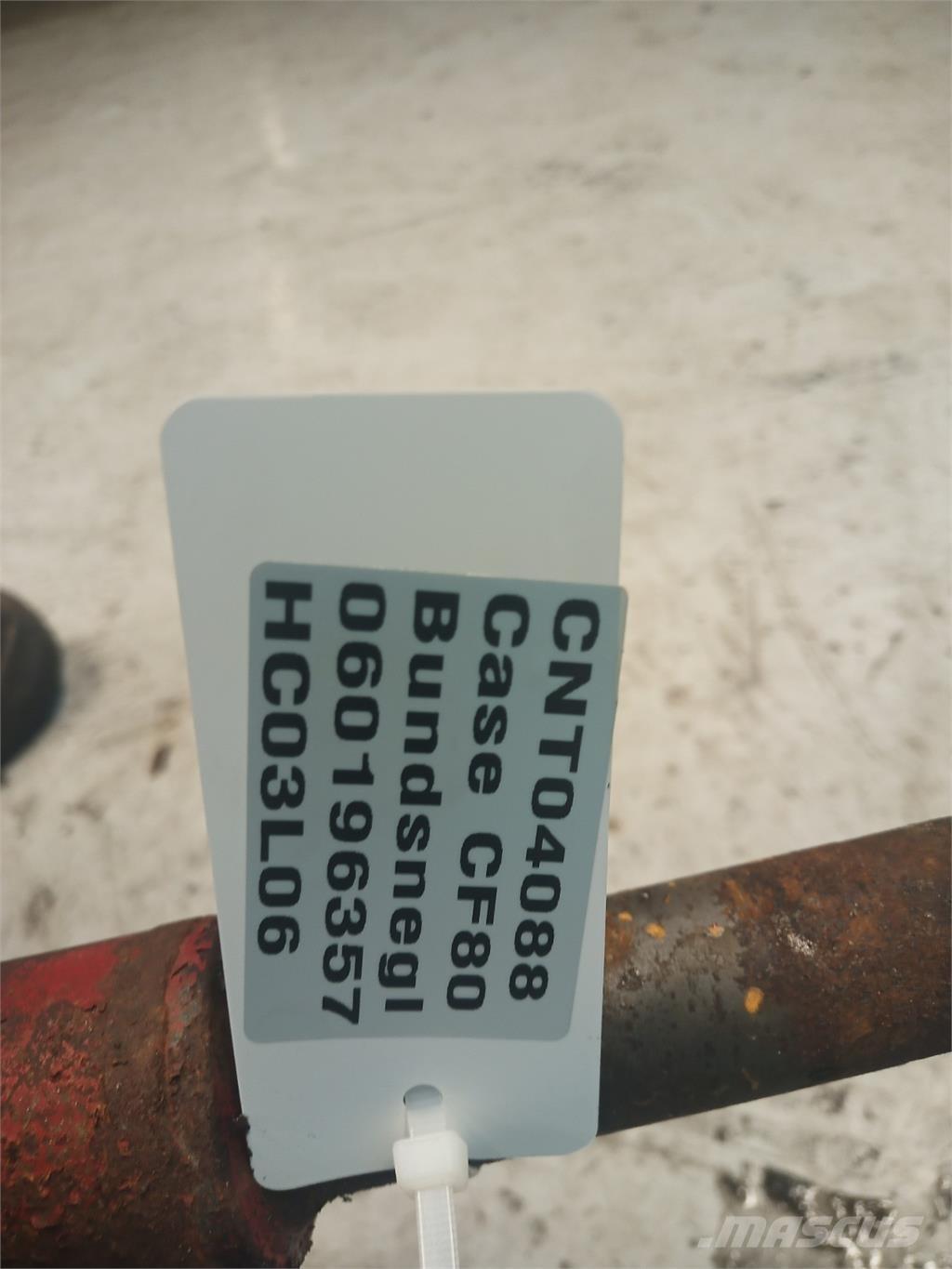 CASE CF80 Lisävarusteet ja komponentit