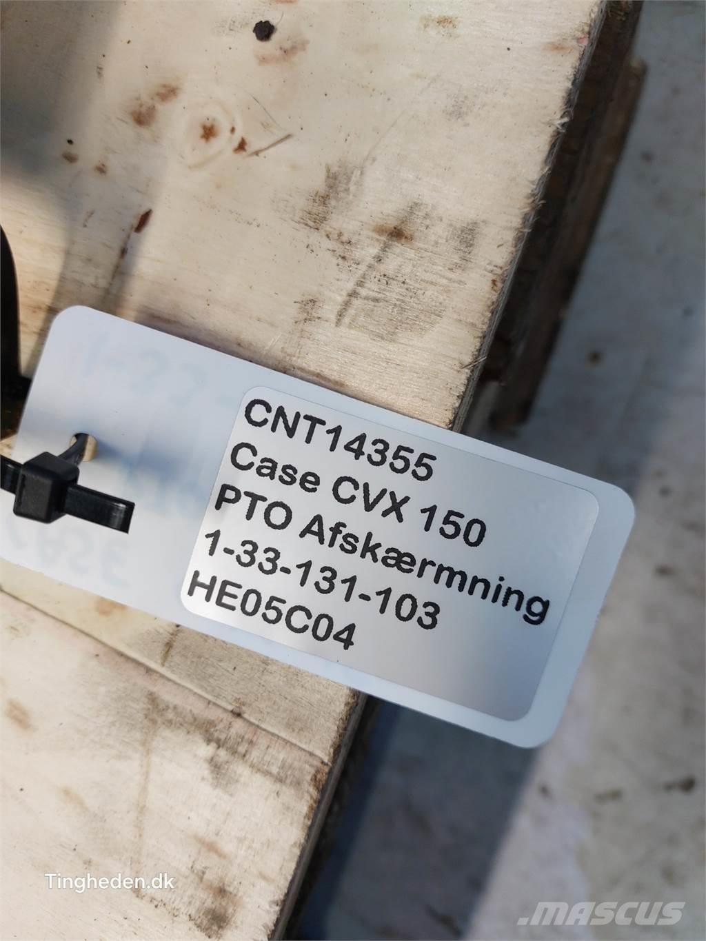 CASE CVX 150 Lisävarusteet ja komponentit
