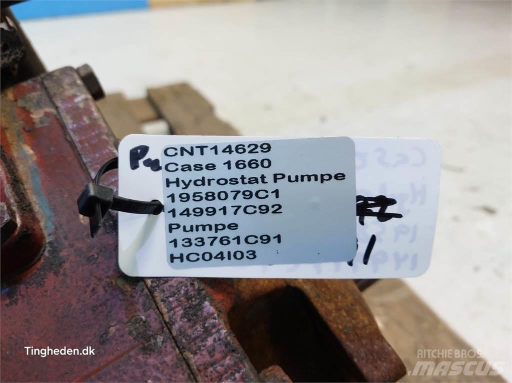 Case IH 1660 Hydrauliikka