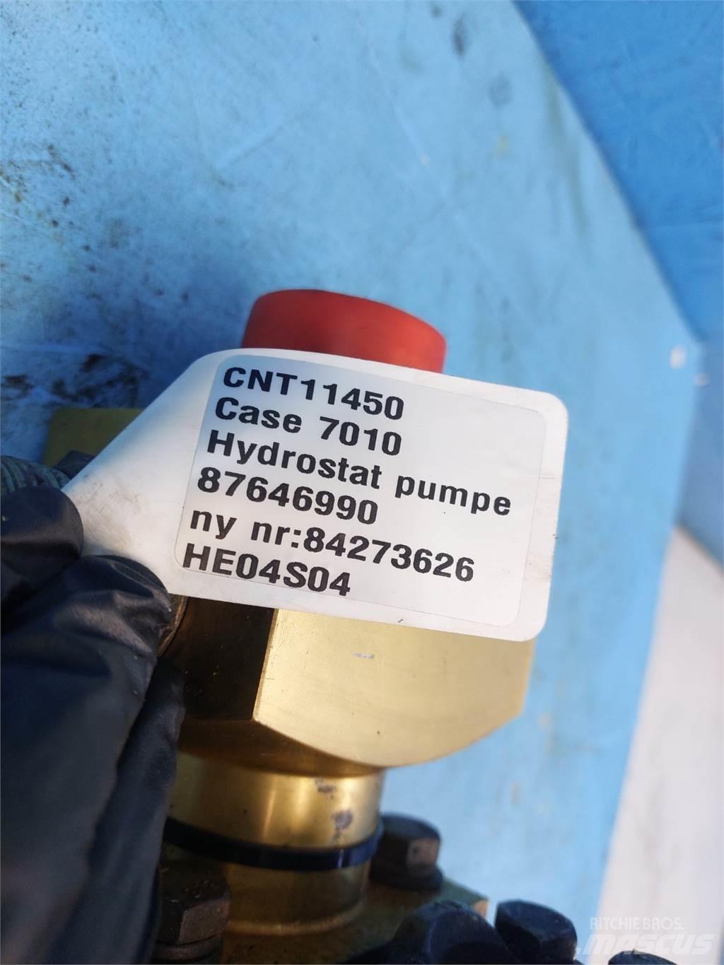 Case IH 7010 Hydrauliikka