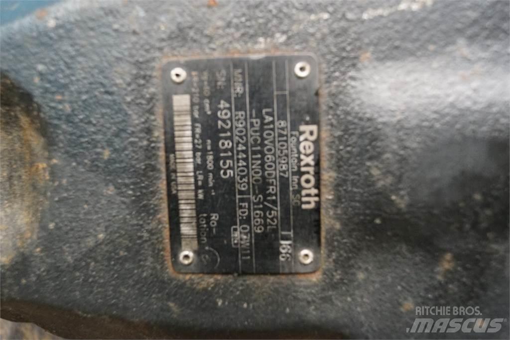 Case IH 8010 Hydrauliikka
