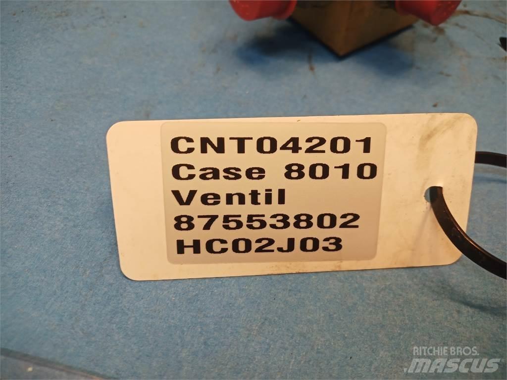 Case IH 8010 Hydrauliikka