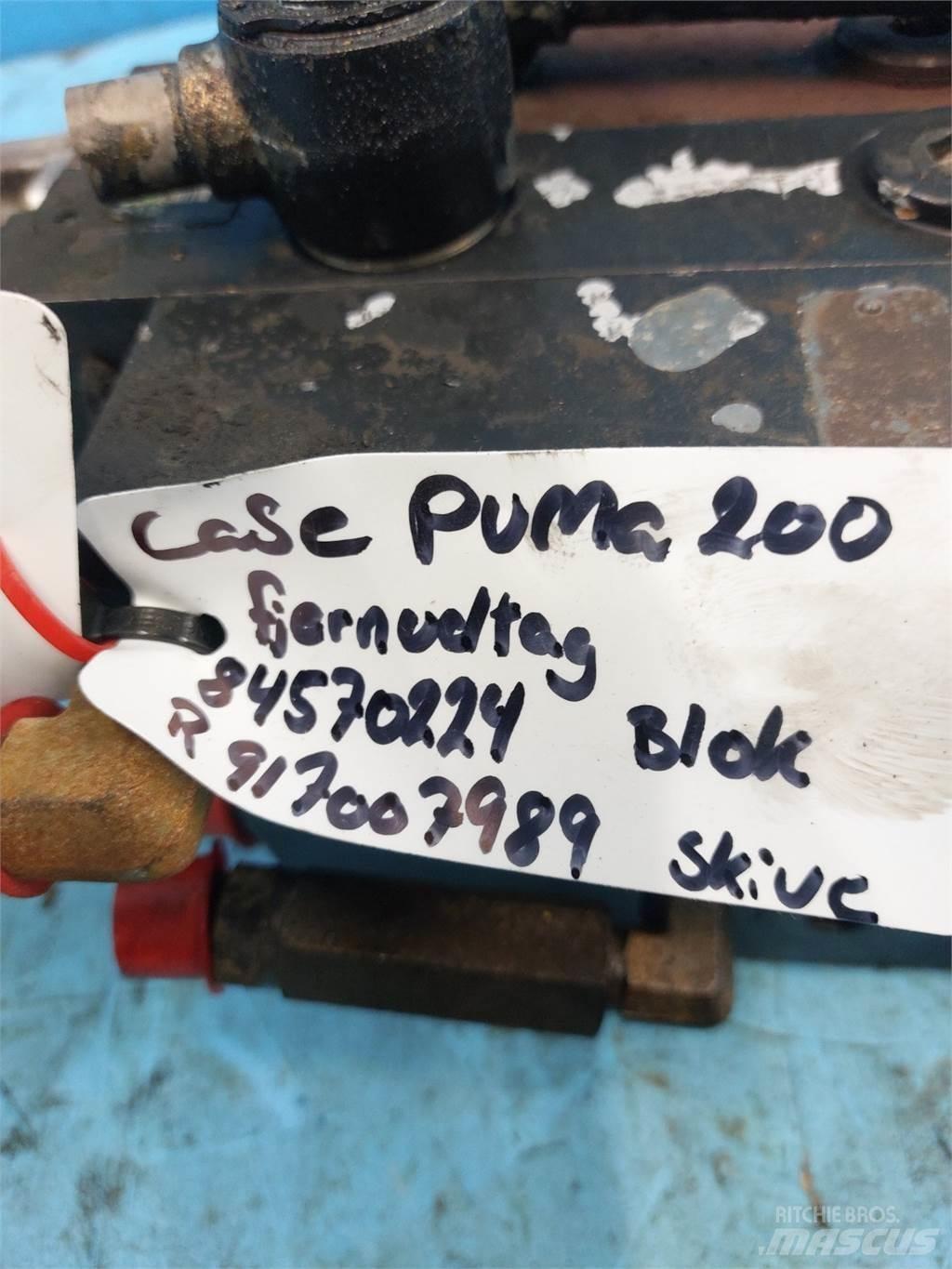 Case IH Puma 200 Hydrauliikka
