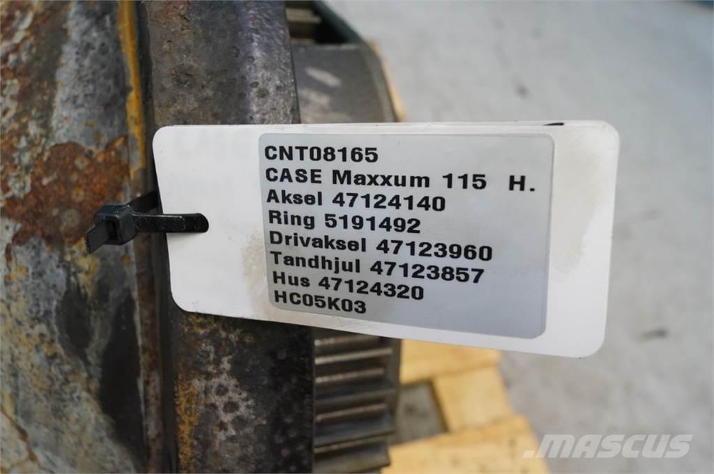 CASE Maxxum 115 Lisävarusteet ja komponentit