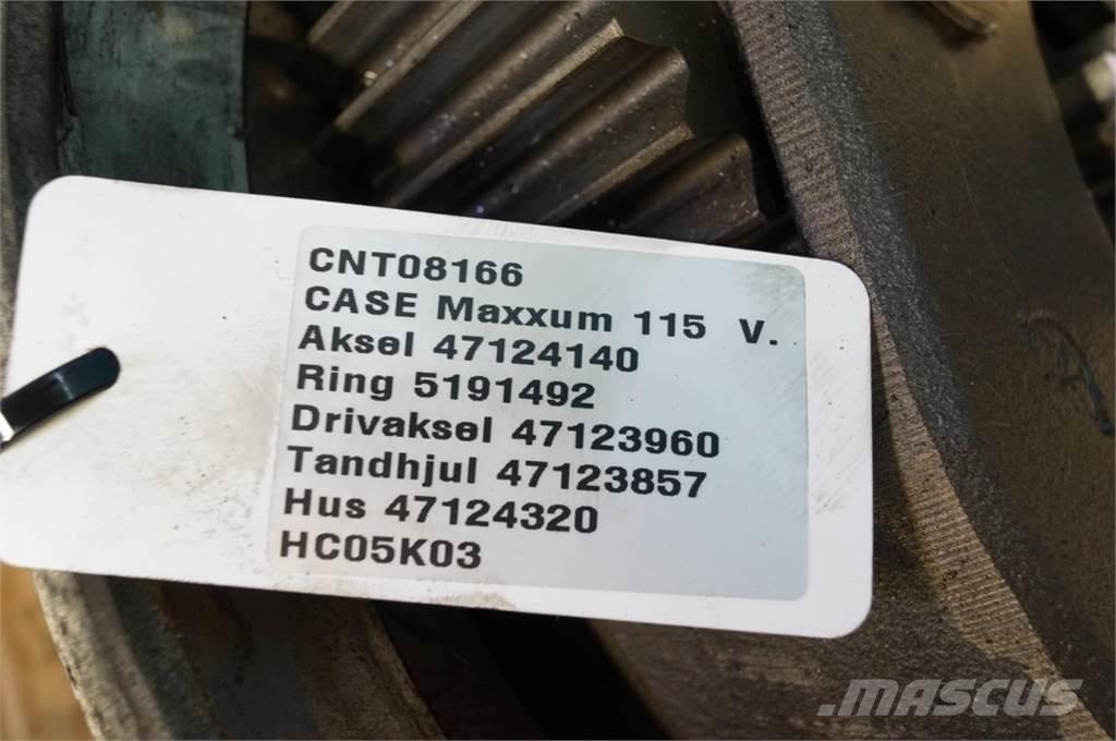 CASE Maxxum 115 Lisävarusteet ja komponentit