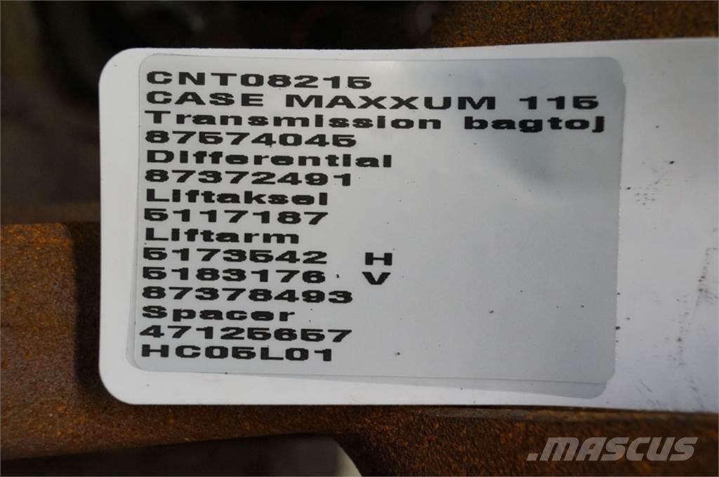 CASE Maxxum 115 Vaihteisto