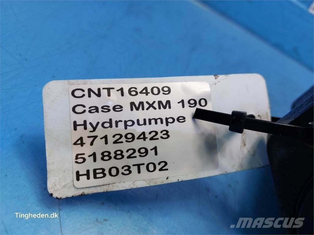 CASE Maxxum 190 Hydrauliikka