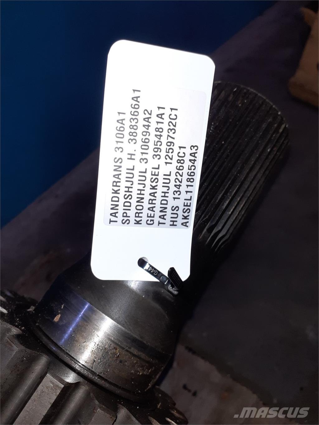 CASE MX285 Lisävarusteet ja komponentit