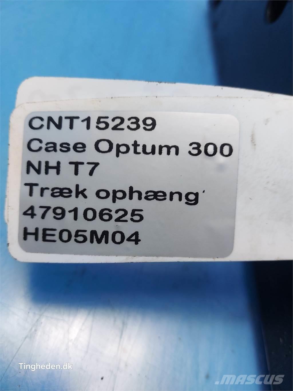 CASE Optum 300 Lisävarusteet ja komponentit
