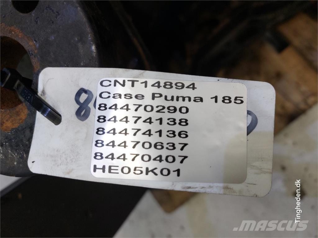 CASE Puma 185 Etukuormaimen varusteet