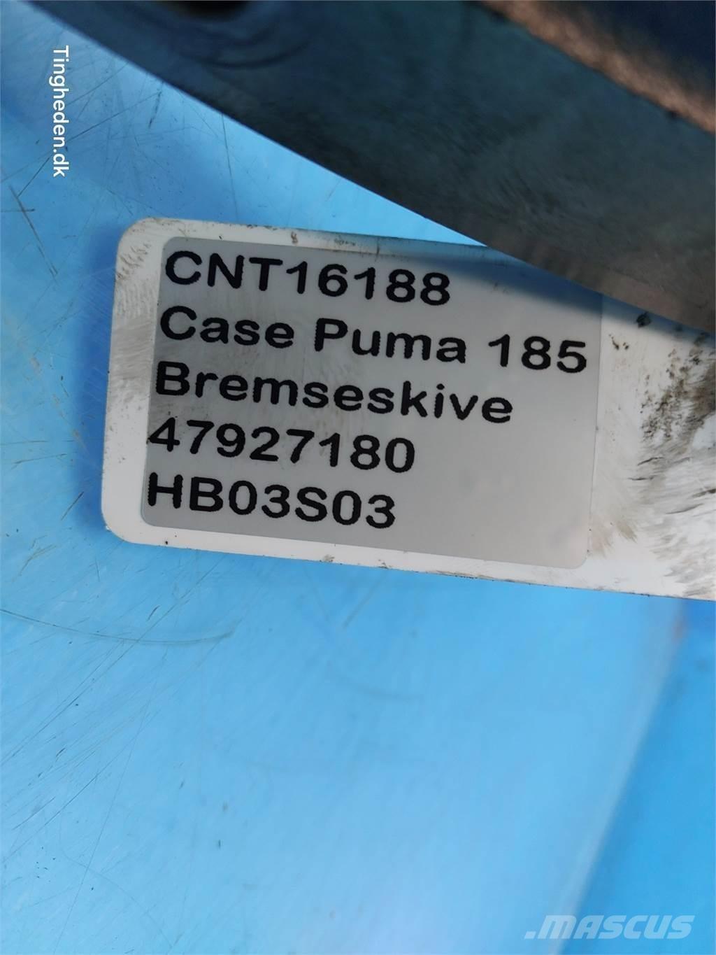 CASE Puma 185 Vaihteisto