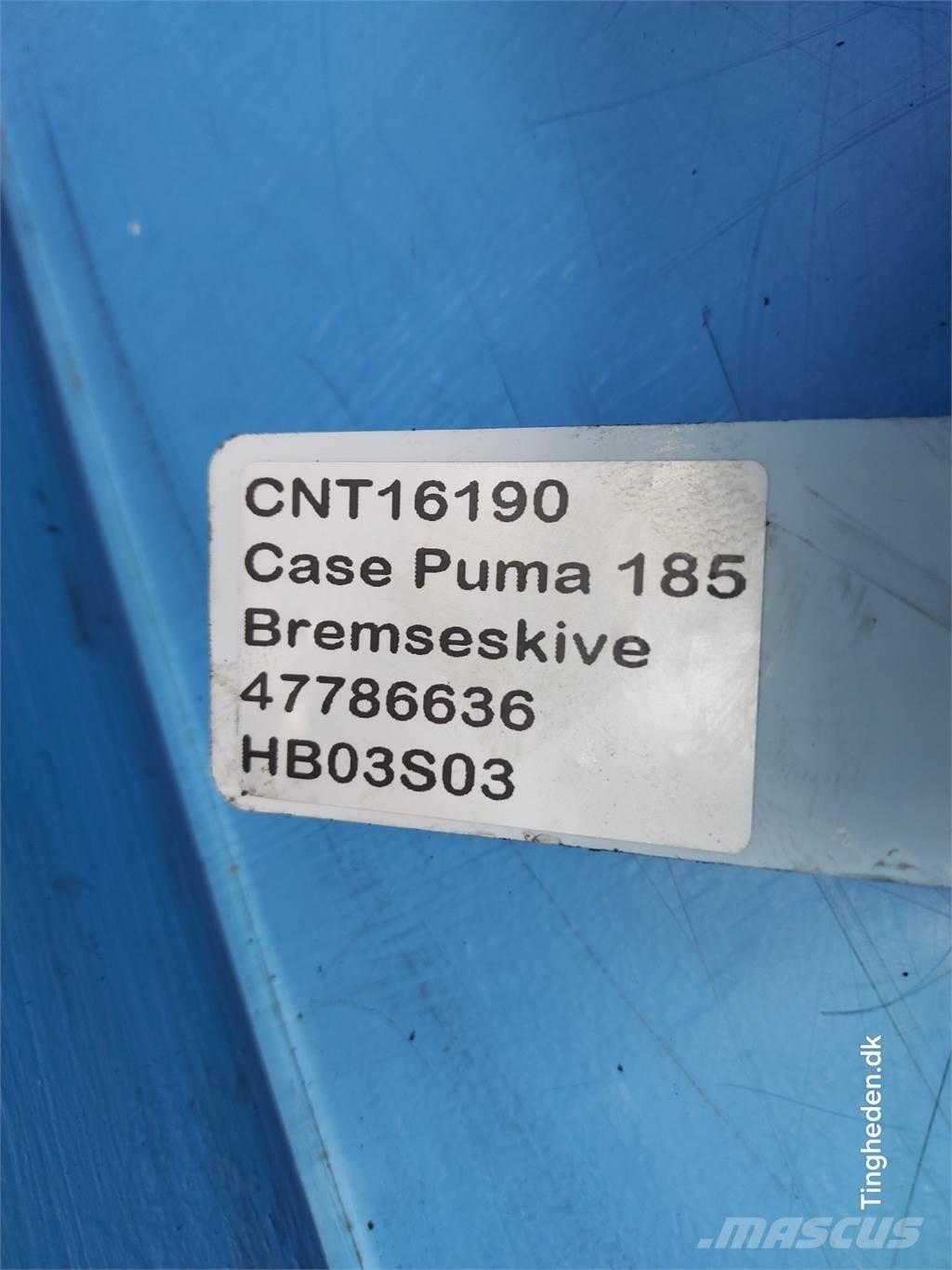 CASE Puma 185 Vaihteisto