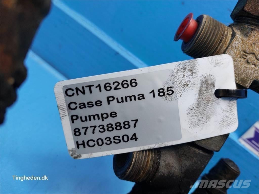 CASE Puma 185 Hydrauliikka