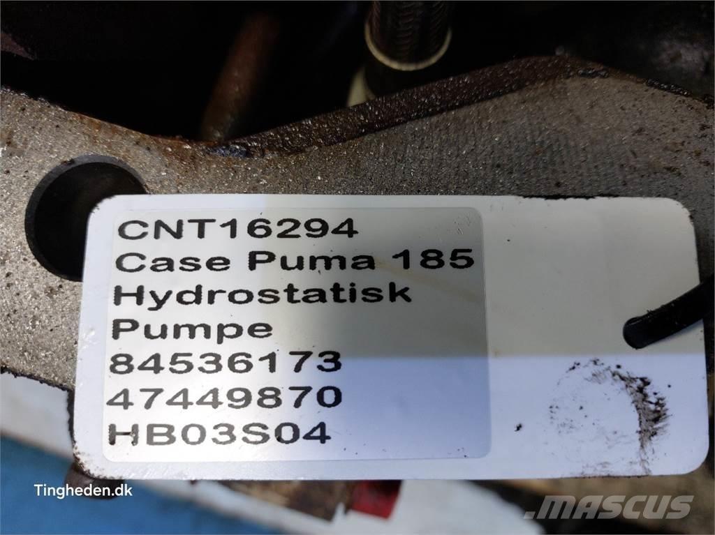 CASE Puma 185 Vaihteisto
