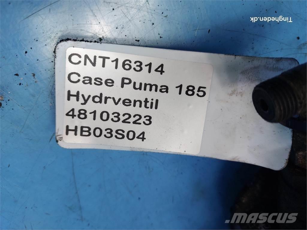 CASE Puma 185 Hydrauliikka