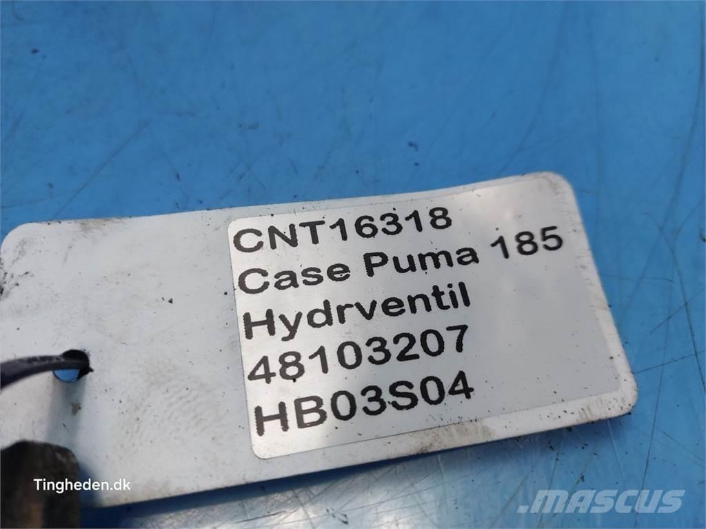 CASE Puma 185 Hydrauliikka