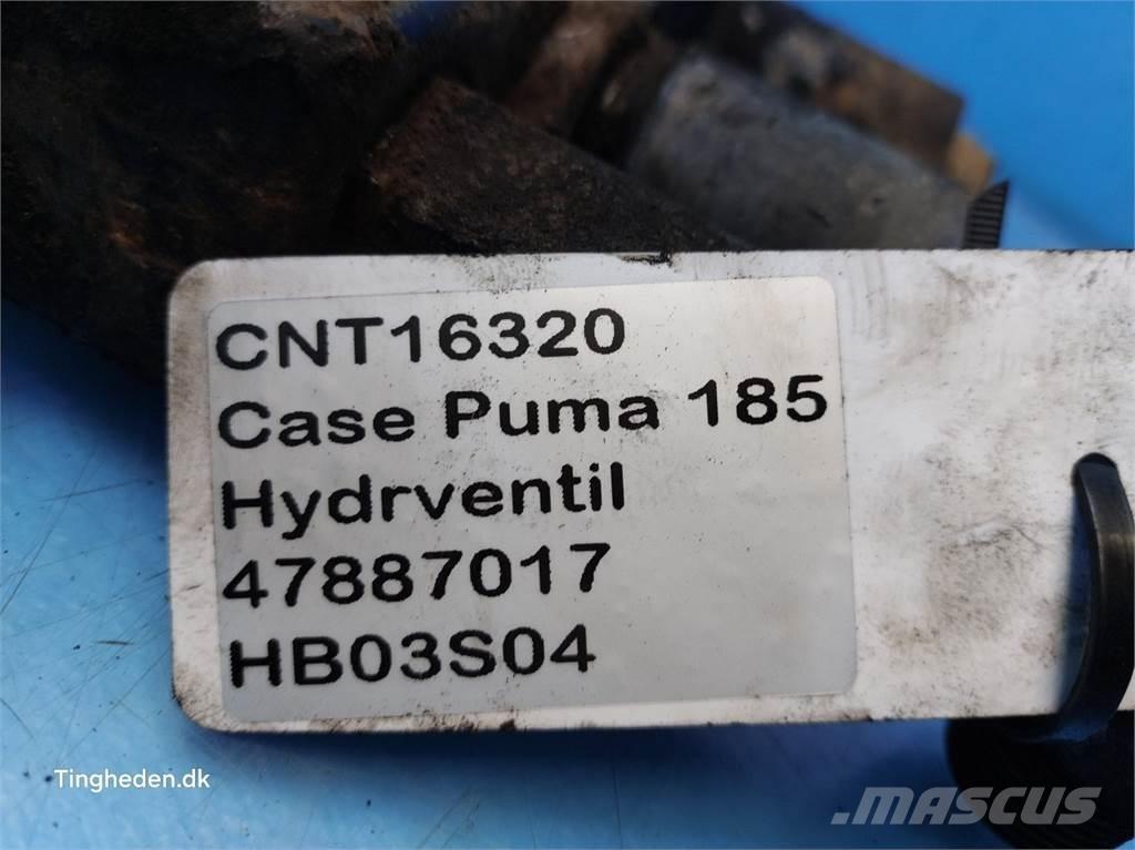 CASE Puma 185 Hydrauliikka