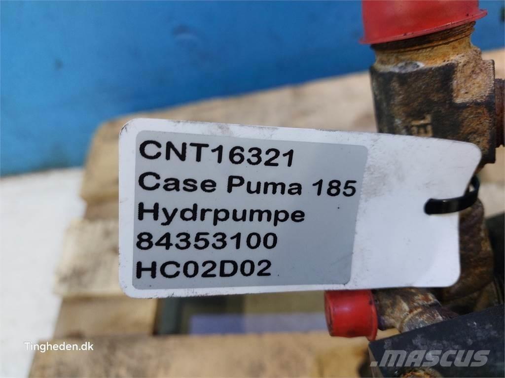 CASE Puma 185 Hydrauliikka
