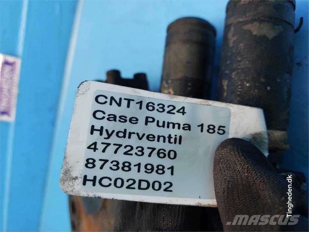 CASE Puma 185 Hydrauliikka