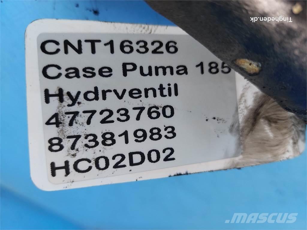 CASE Puma 185 Hydrauliikka