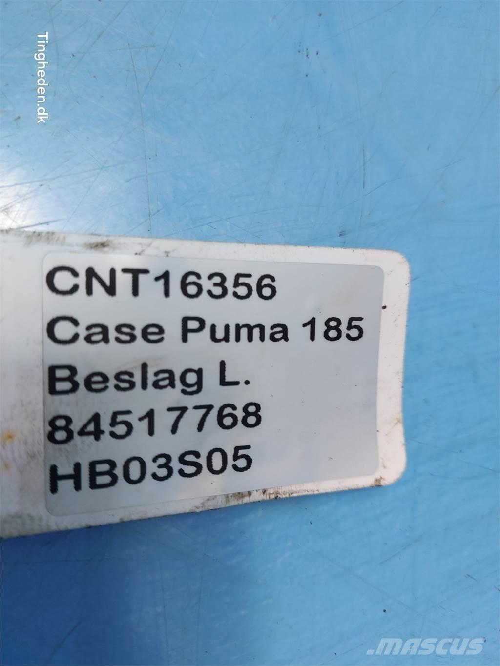 CASE Puma 185 Lisävarusteet ja komponentit