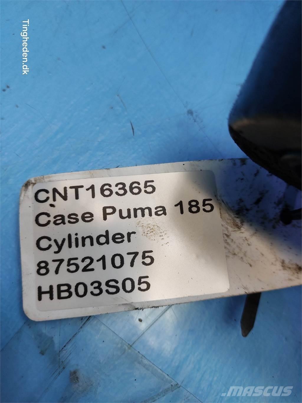 CASE Puma 185 Hydrauliikka