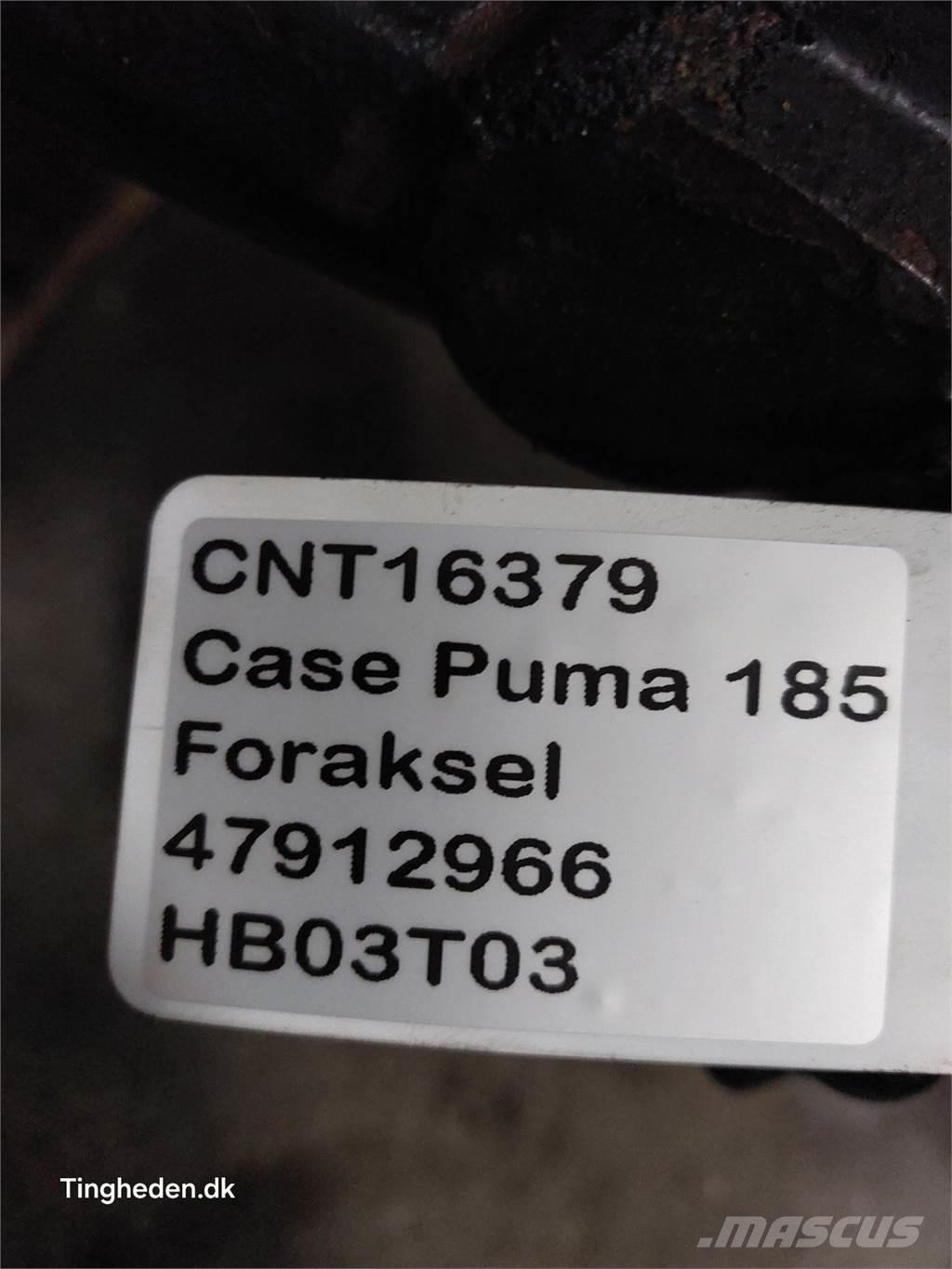 CASE Puma 185 Lisävarusteet ja komponentit