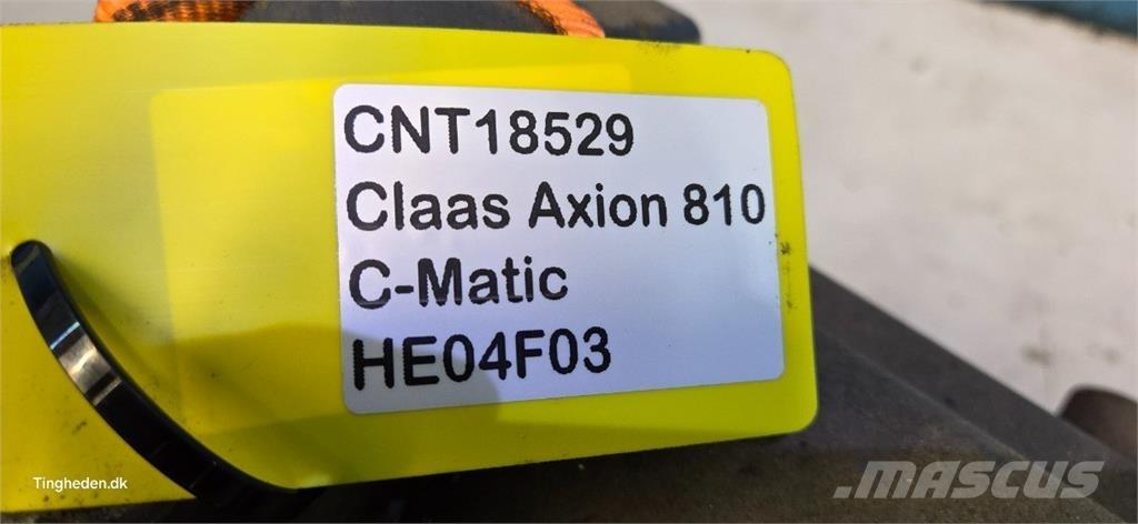 CLAAS Axion 810 Vaihteisto