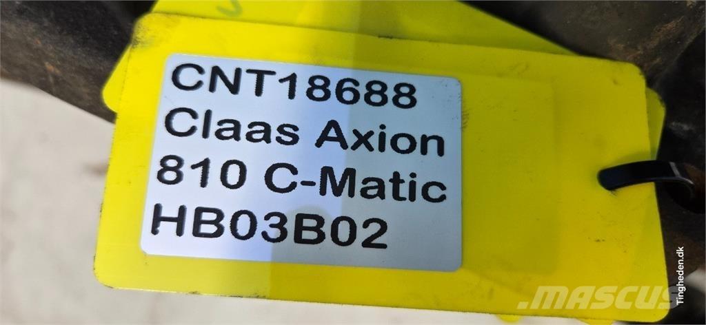 CLAAS Axion 810 Vaihteisto