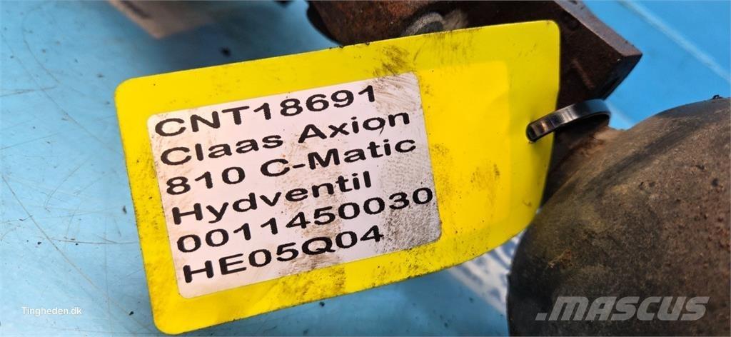 CLAAS Axion 810 Hydrauliikka