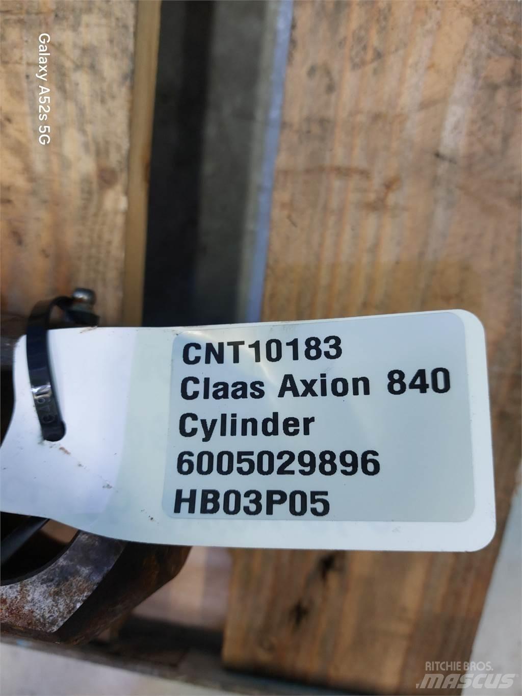 CLAAS Axion 840 Hydrauliikka