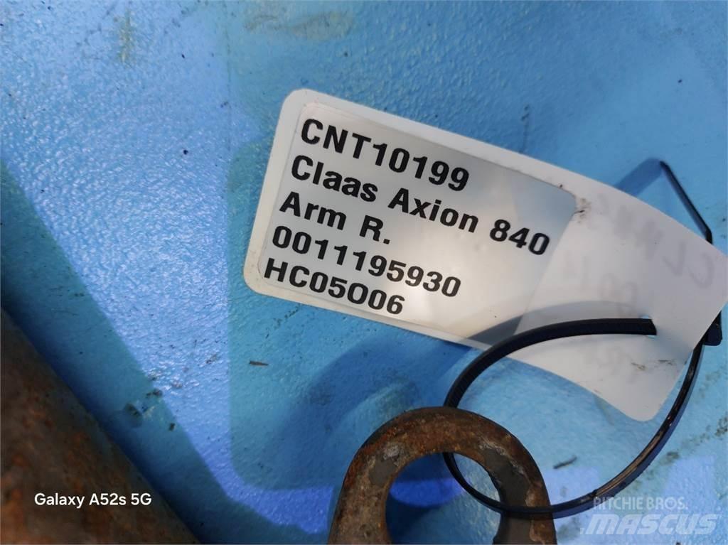 CLAAS Axion 840 Lisävarusteet ja komponentit