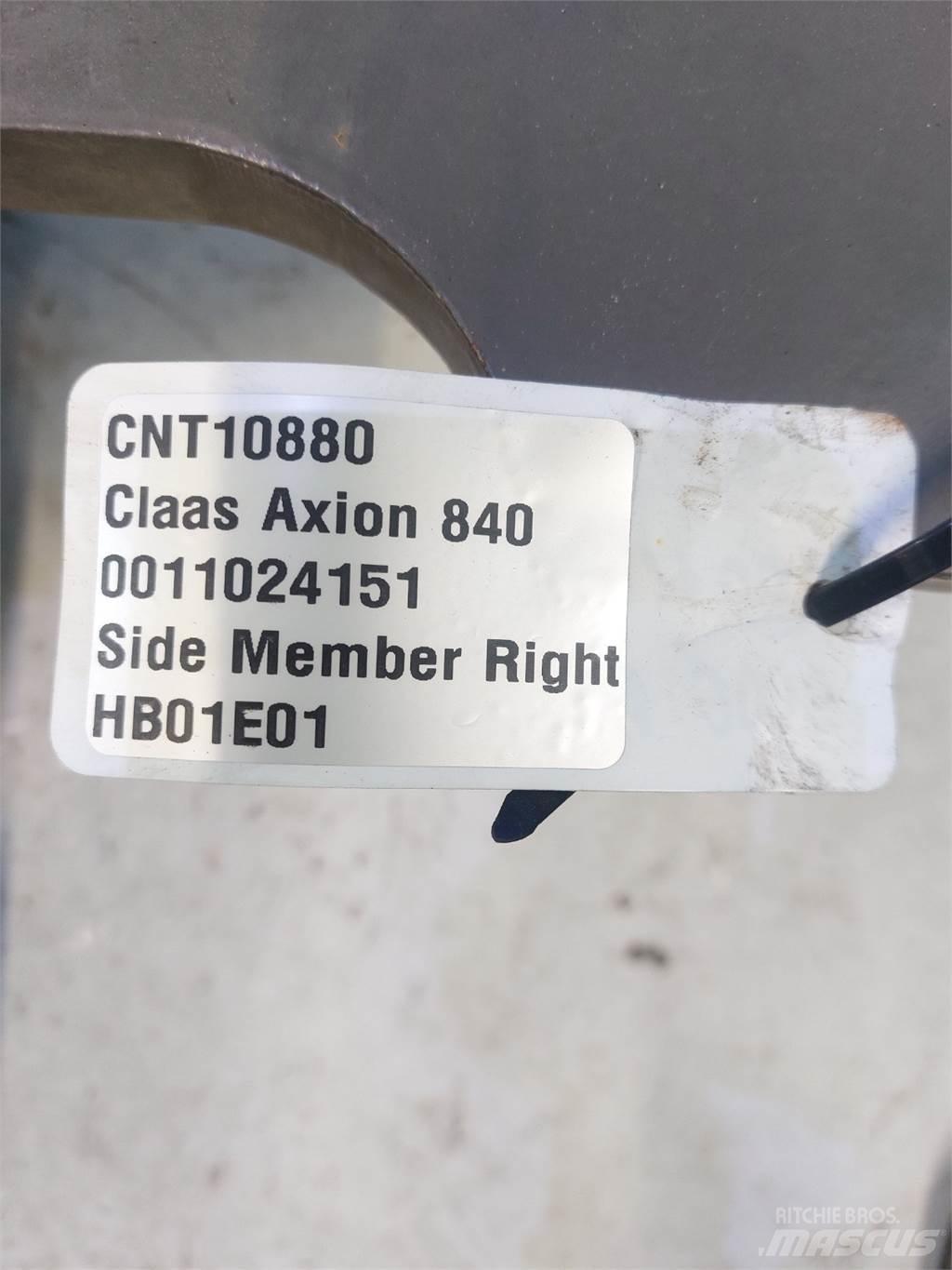 CLAAS Axion 840 Lisävarusteet ja komponentit