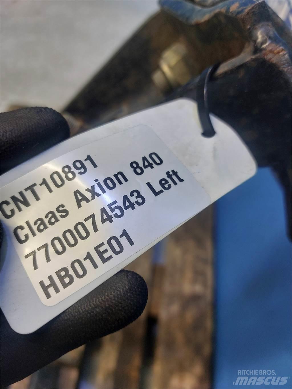 CLAAS Axion 840 Lisävarusteet ja komponentit