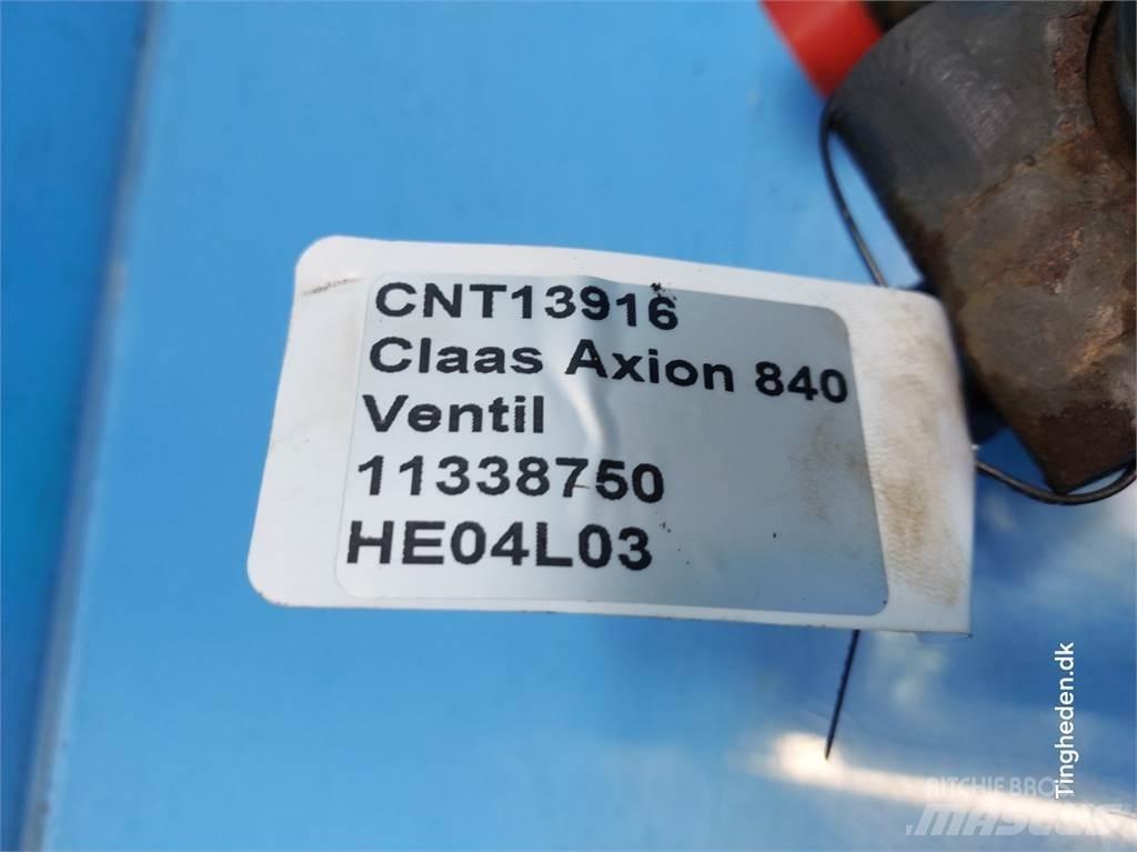 CLAAS Axion 840 Hydrauliikka