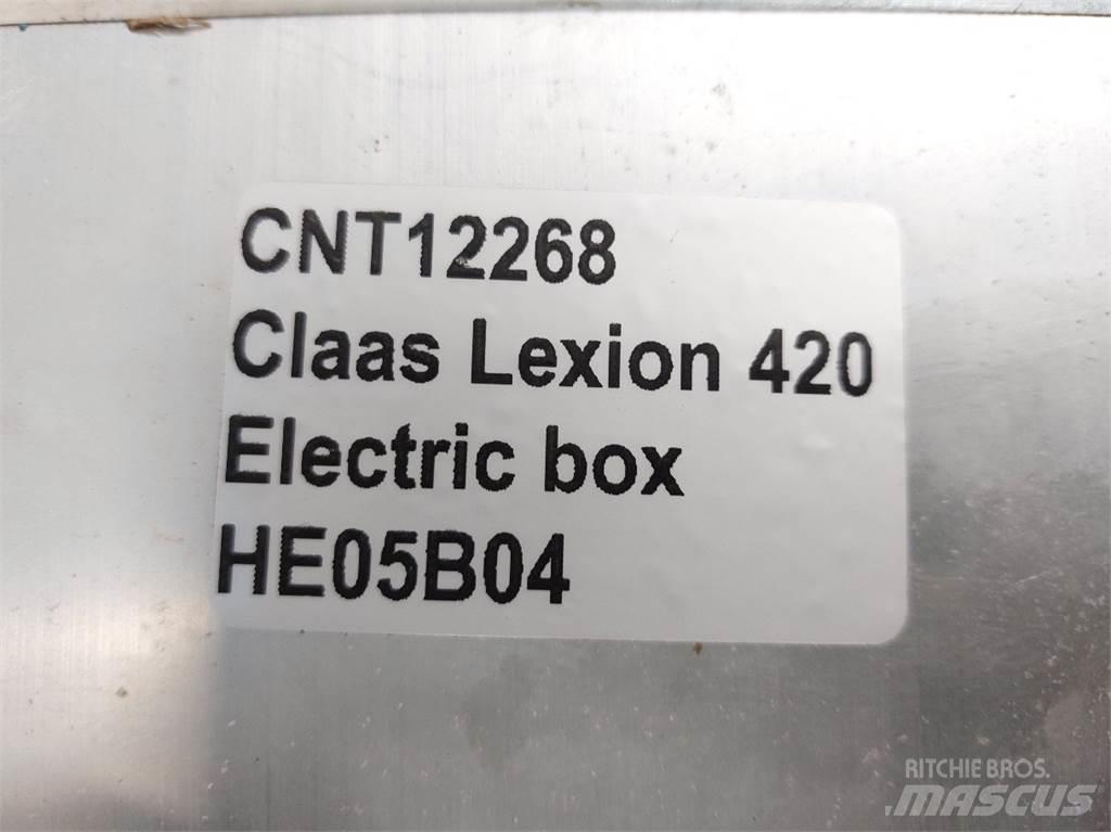 CLAAS Lexion 420 Sähkö ja elektroniikka