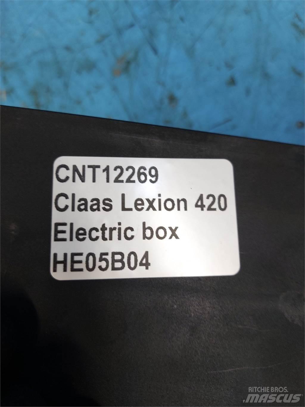 CLAAS Lexion 420 Sähkö ja elektroniikka