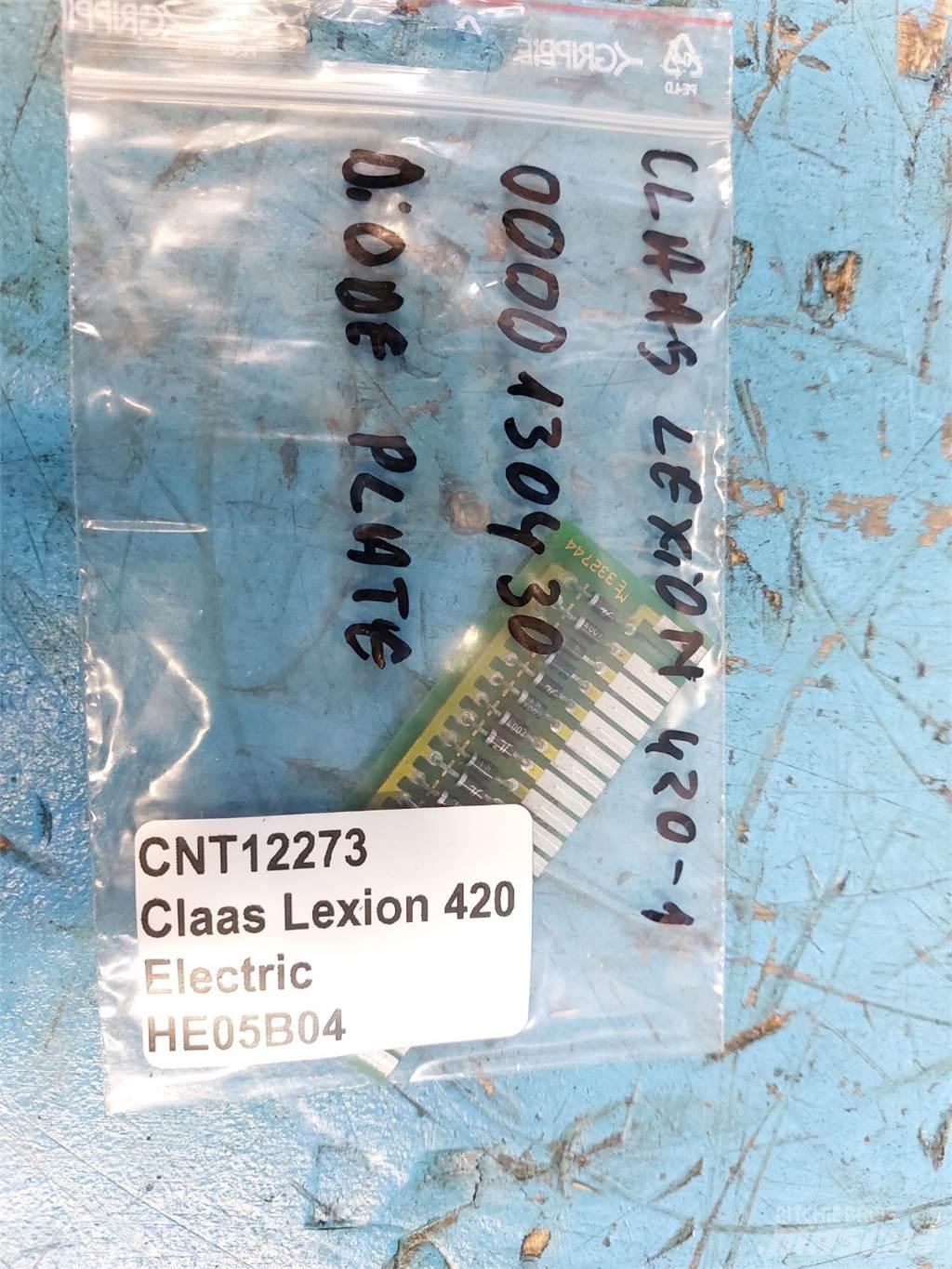 CLAAS Lexion 420 Sähkö ja elektroniikka