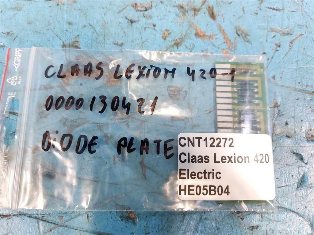 CLAAS Lexion 420 Sähkö ja elektroniikka