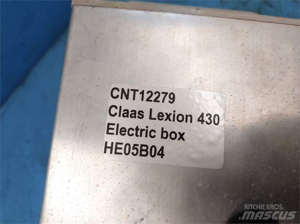 CLAAS Lexion 430 Sähkö ja elektroniikka
