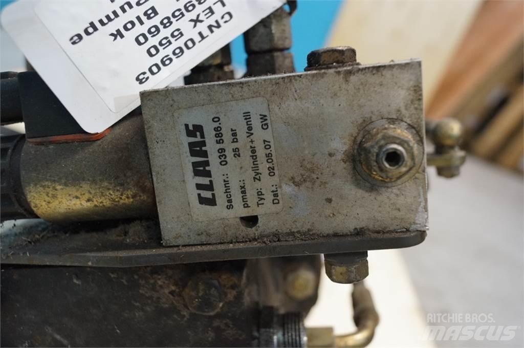 CLAAS Lexion 550 Hydrauliikka