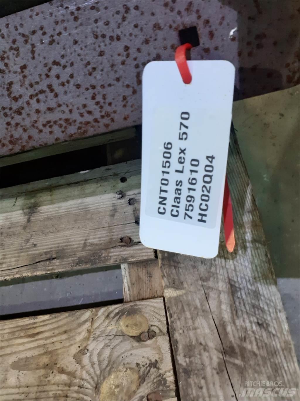 CLAAS Lexion 570 Lisävarusteet ja komponentit