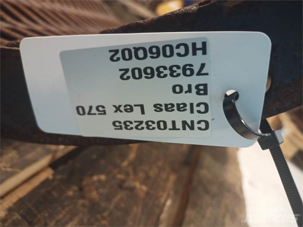 CLAAS Lexion 570 Lisävarusteet ja komponentit
