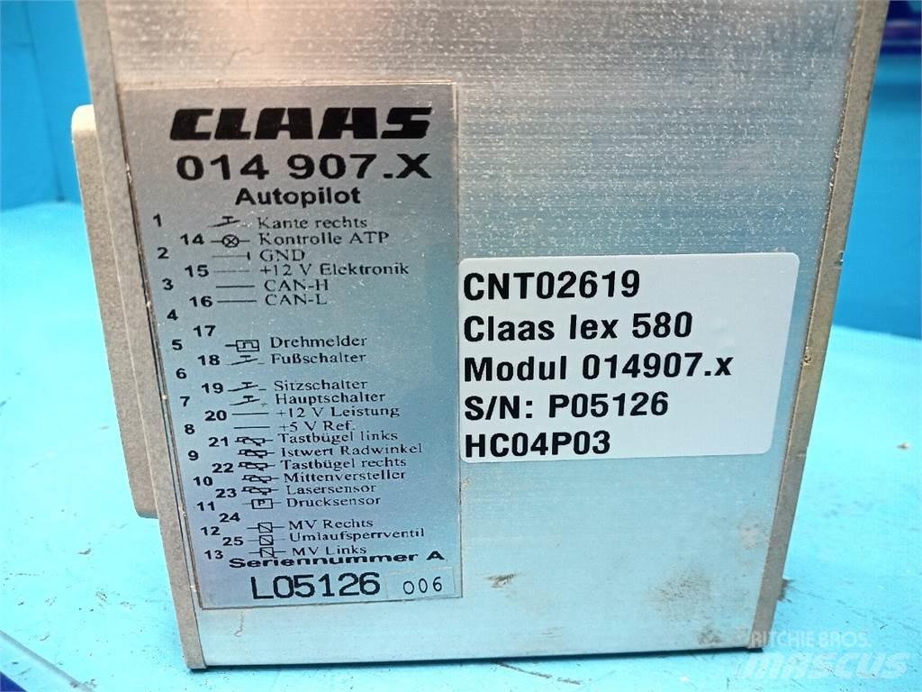 CLAAS Lexion 580 Sähkö ja elektroniikka